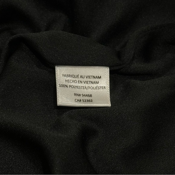 NEW Avec Les Filles Black and Floral Print Ruffle Mini Dress Women's Size 2 - Picture 9 of 11